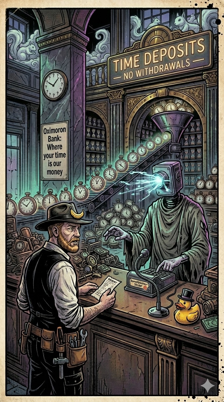 Jomial an der Oximoron Bank - Click to redirect